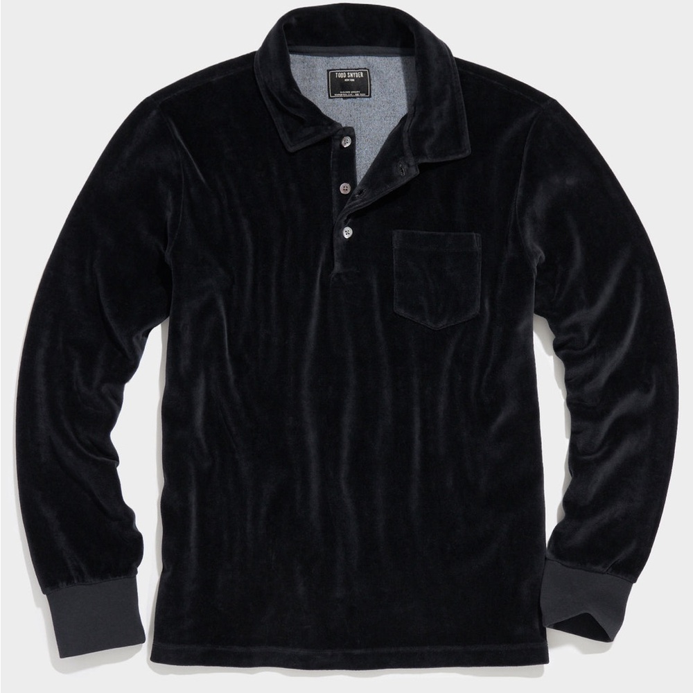 Velour Shirt From Todd Snyder